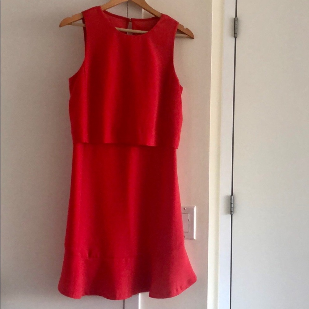 Banana Republic red dress